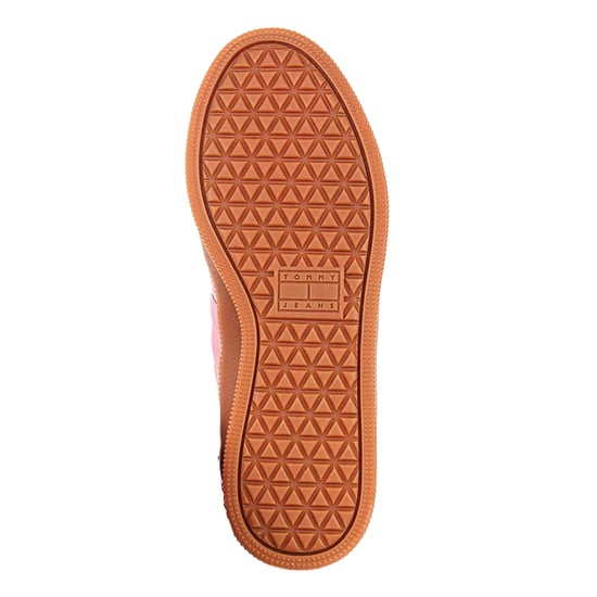 Tommy Jeans Greenwich suède platte sportschoenen voor dames (Roze) - Image 3
