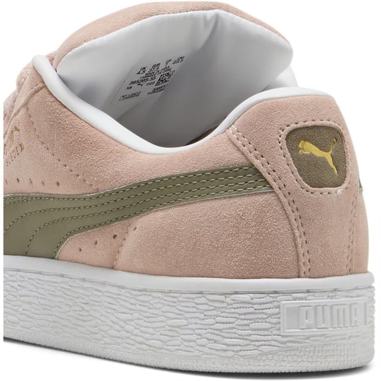 Puma Dames/Dames XL Leo Leopard Print Suede Trainers (Roze/Wit) - Image 5