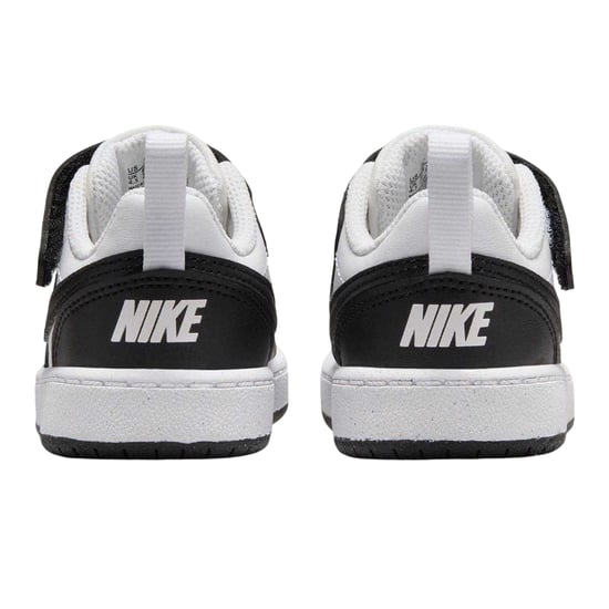 Nike Borough leren sportschoenen voor kinderen/jongeren (Wit, Zwart) - Image 2