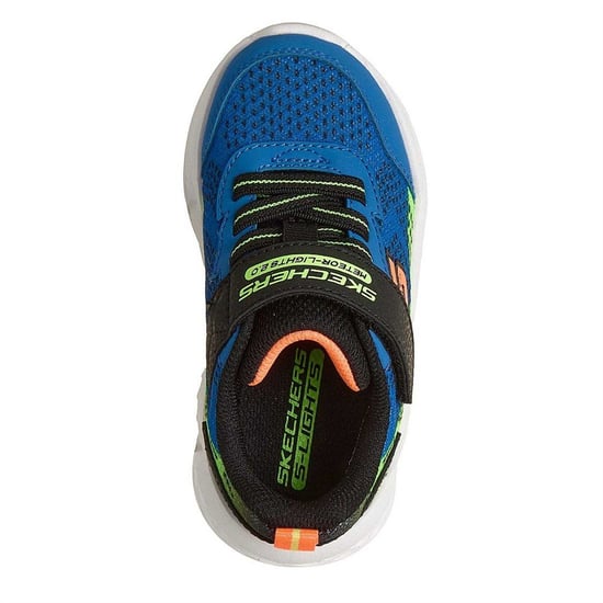 Skechers Meteor-sportschoenen voor jongens met licht-effect (ZWART/BLAUW) - Image 3