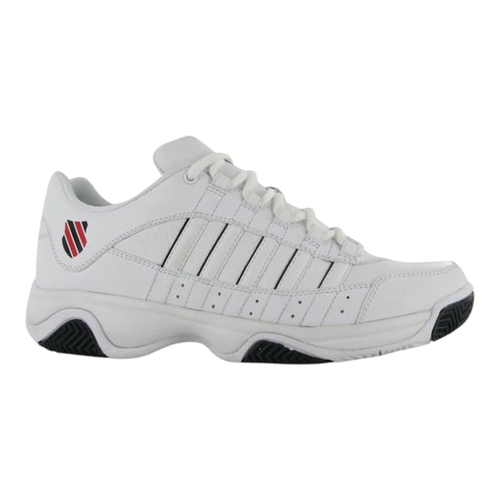 K-Swiss Mens Court Blast Tennis Shoes (White) - Image 1