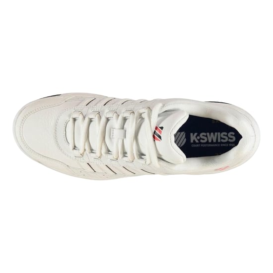 K-Swiss Mens Court Blast Tennis Shoes (White) - Image 3