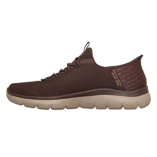 Skechers Mens Summits - High Range Slip-In Trainers (Chocolate) - Image 2