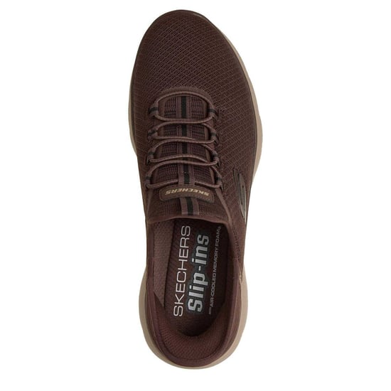 Skechers Mens Summits - High Range Slip-In Trainers (Chocolate) - Image 3