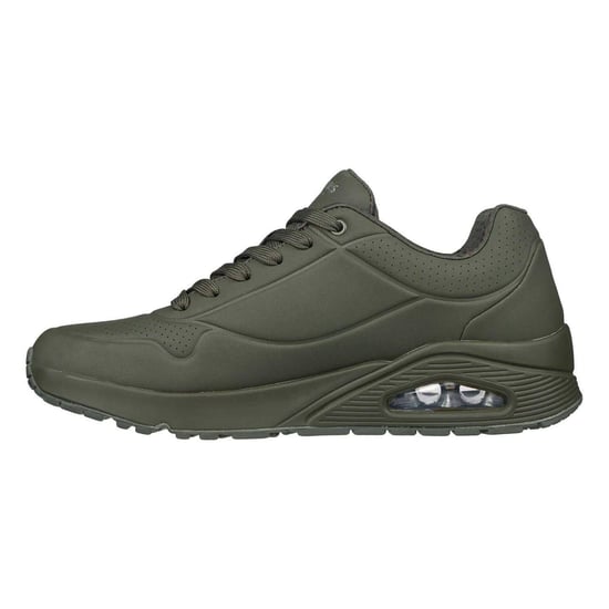 Skechers Mens Uno Stand On Air Skech-Air Trainers (Olive) - Image 2