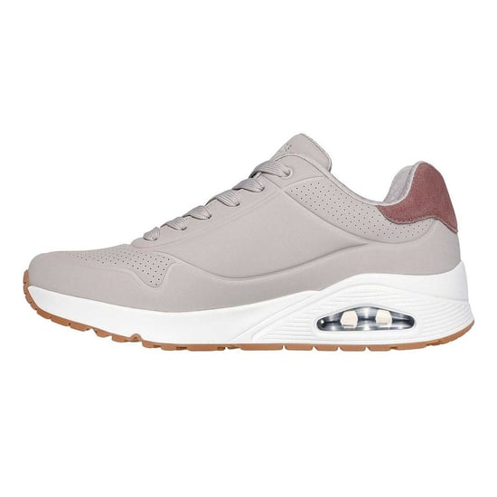 Skechers Mens Uno Stand On Air Skech-Air Trainers (Taupe) - Image 2
