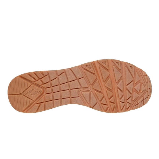 Skechers Mens Uno Stand On Air Skech-Air Trainers (Taupe) - Image 4