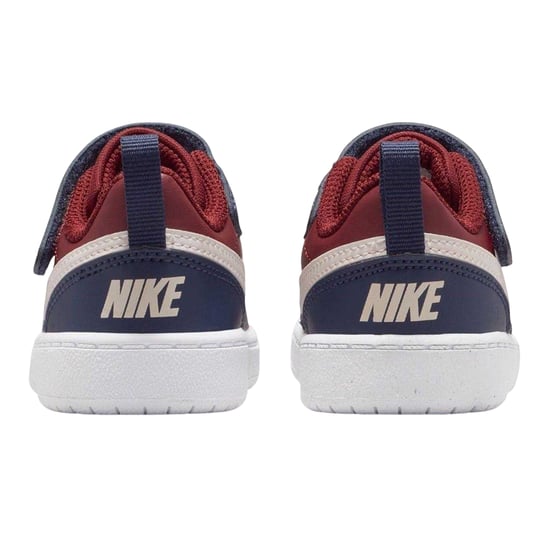 Nike Borough leren sportschoenen voor kinderen/jongeren (Rood, Marine) - Image 2