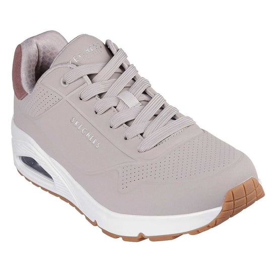 Skechers Mens Uno Stand On Air Skech-Air Trainers (Taupe) - Image 5