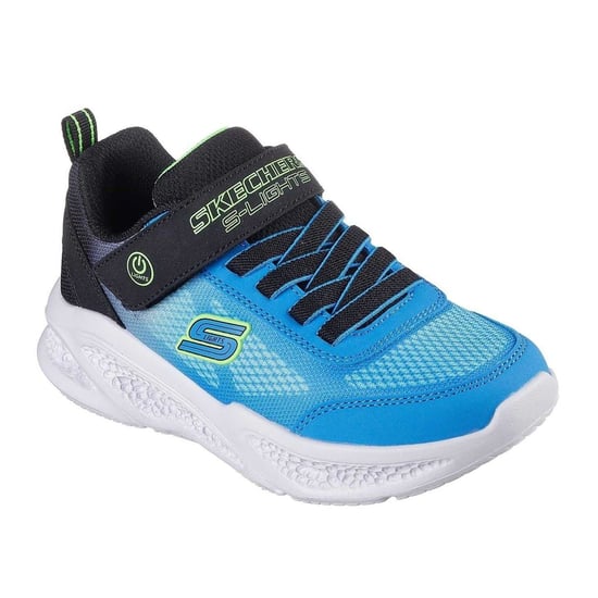 Skechers Jongens S Lichte sneakers met ronde neus (Blauw/Zwart) - Image 3