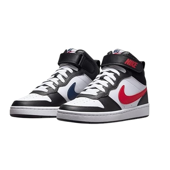 Nike Hoge sneakers voor jongens van Court Borough (Wit, Zwart, Rood) - Image 4