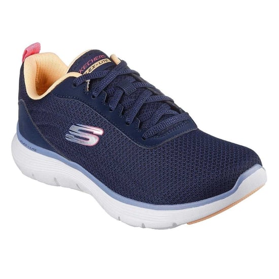 Skechers Flex Appeal 5.0 New Thrive-sportschoenen voor dames (Marine / Roze) - Image 5
