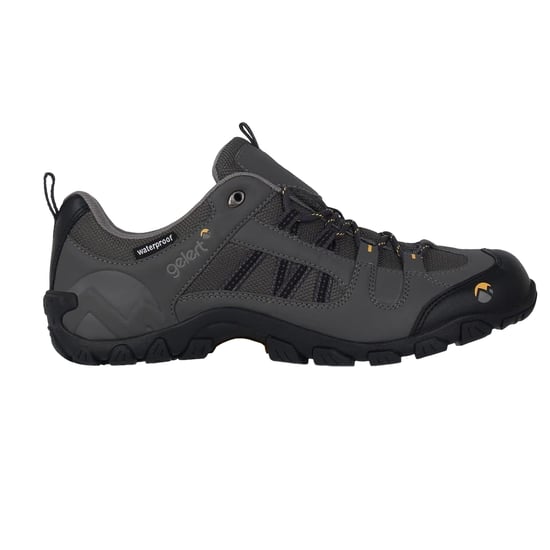 Gelert Mens Rocky Waterproof Walking Shoes (Charcoal) - Image 1