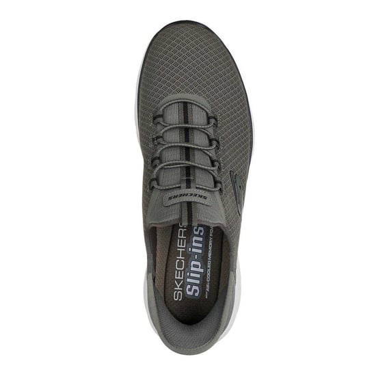 Skechers Mens Summits - High Range Slip-In Trainers (Olive) - Image 3