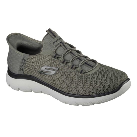 Skechers Mens Summits - High Range Slip-In Trainers (Olive) - Image 5