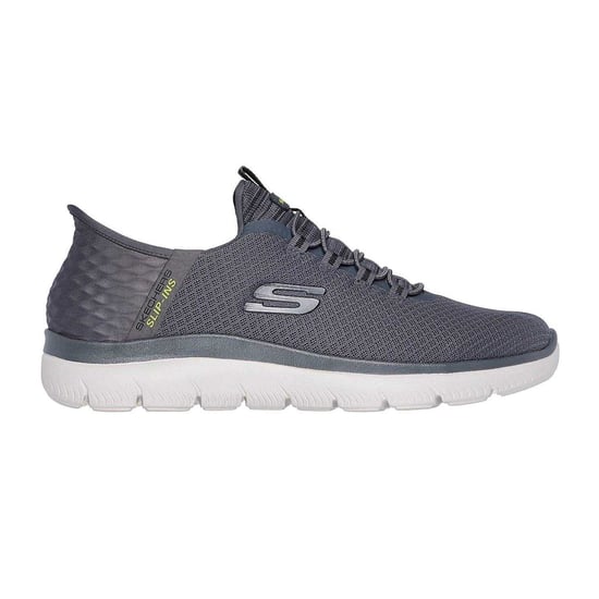 Skechers Mens Summits - High Range Slip-In Trainers (Charcoal) - Image 1