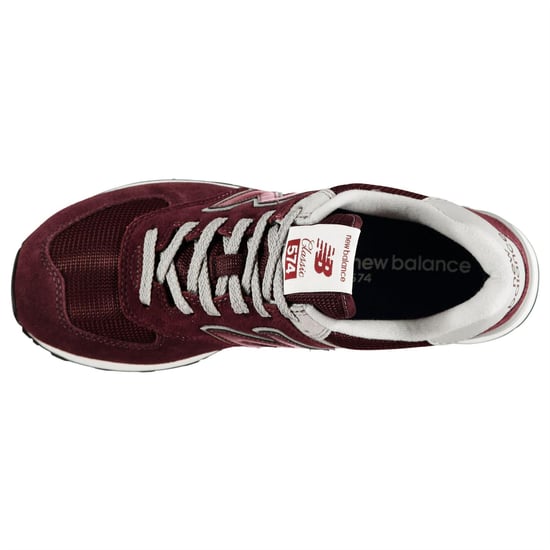New Balance 574 Classic suède sportschoenen voor heren (Wijn) - Image 3