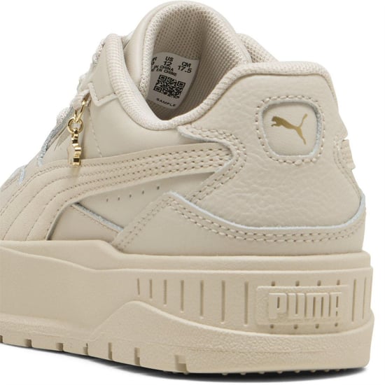 Puma Karmen II leren platformschoenen voor kinderen (Zilver) - Image 5