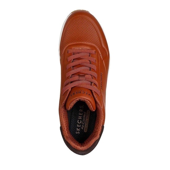 Skechers Mens Uno Stand On Air Skech-Air Trainers (Brown) - Image 3