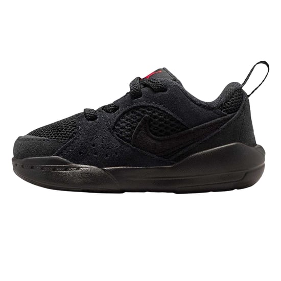Nike Air Jordan CMFT Era-sportschoenen met suède panelen voor kinderen (Zwart, Rood) - Image 3