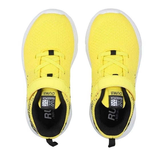 Karrimor Duma Speckle-sportschoenen voor kinderen (Geel/zwart) - Image 4