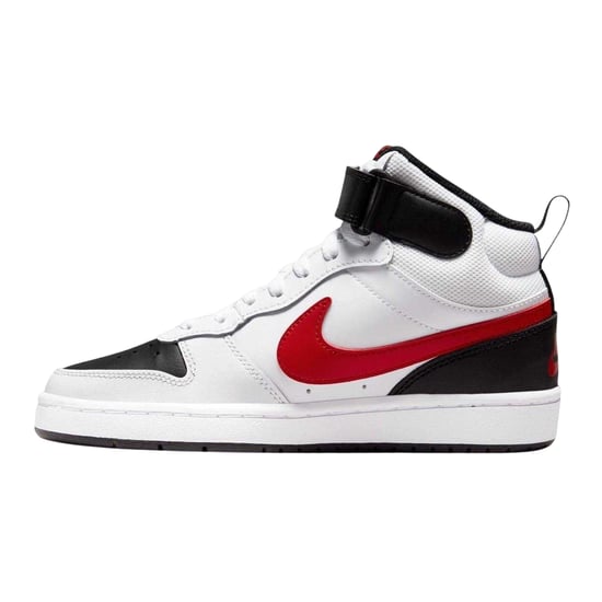 Nike Hoge sneakers voor jongens van Boys Court Borough (Wit, Zwart, Rood) - Image 3