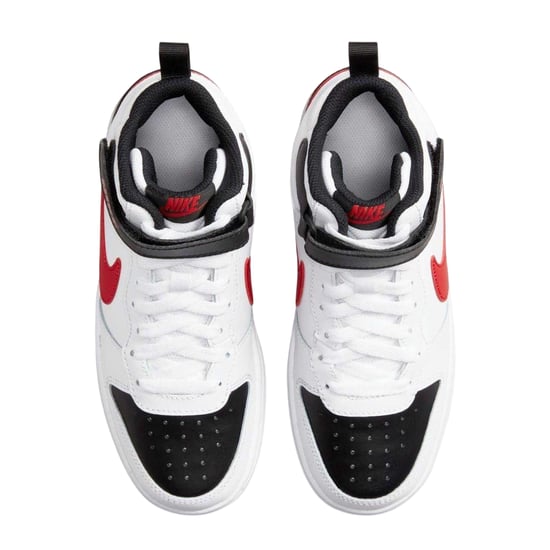 Nike Hoge sneakers voor jongens van Boys Court Borough (Wit, Zwart, Rood) - Image 4