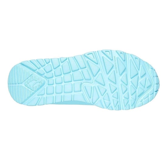 Skechers Uno Lite leren sportschoenen voor kinderen (Turquoise) - Image 4