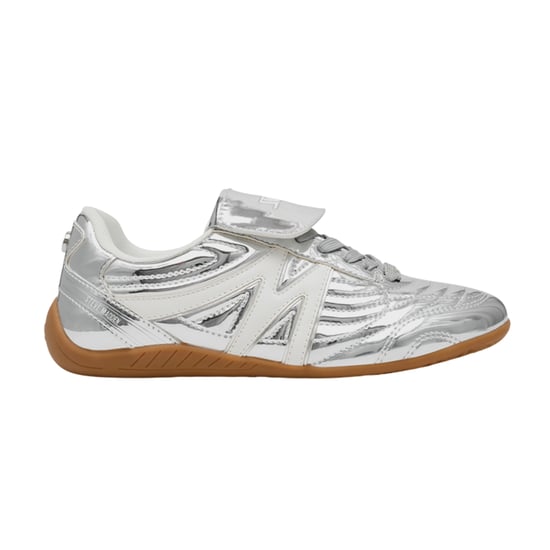 Steve Madden Metallic sportschoenen voor dames (Zilver) - Image 1