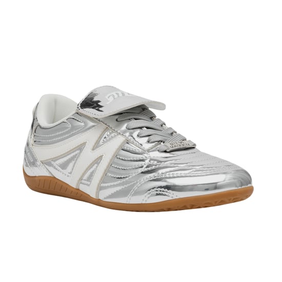 Steve Madden Metallic sportschoenen voor dames (Zilver) - Image 3