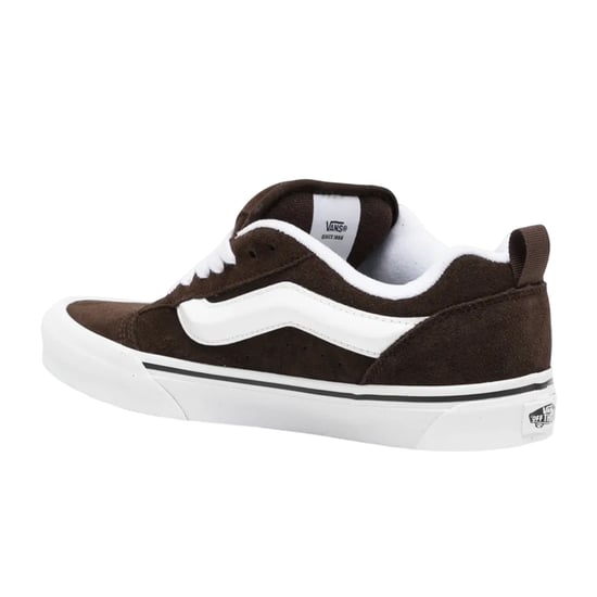 Vans Knu Skool suède sportschoenen voor dames (Bruin) - Image 2