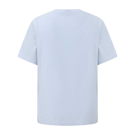 Pretty Green Mens Small Logo Cotton T-Shirt (Light Blue) - Image 2