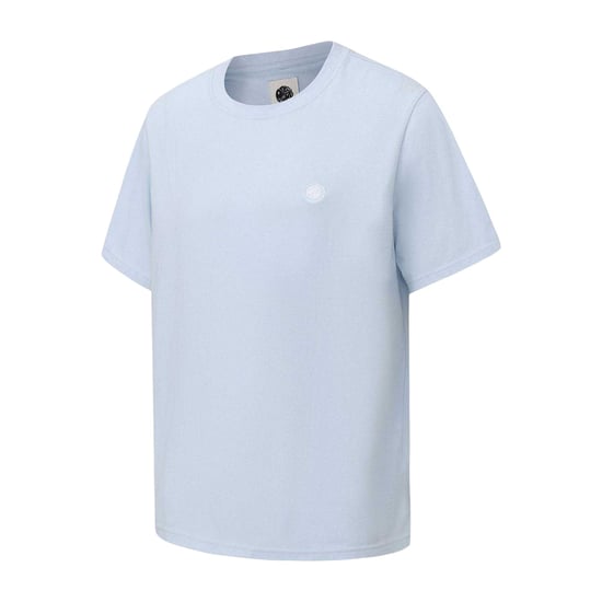 Pretty Green Mens Small Logo Cotton T-Shirt (Light Blue) - Image 3