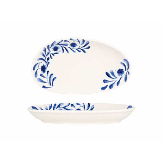 Bonna Serveerschaal lavis blue porselein 25x14 cm (380cc) set van 2 - Image 1