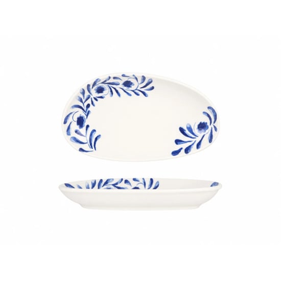 Bonna Serveerschaal lavis blue porselein 20x12 cm (240cc) set van 2 - Image 1