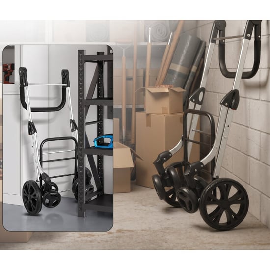 4goodz Boodschappentrolley 46 liter opvouwbare boodschappenwagen met koeltas - - Image 5