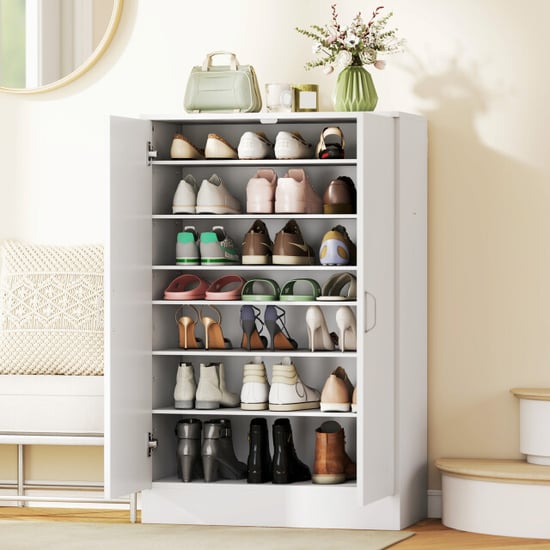 4goodz Grote schoenenkast 7 planken soft-close scharnieren voor 21 paar - - Image 3