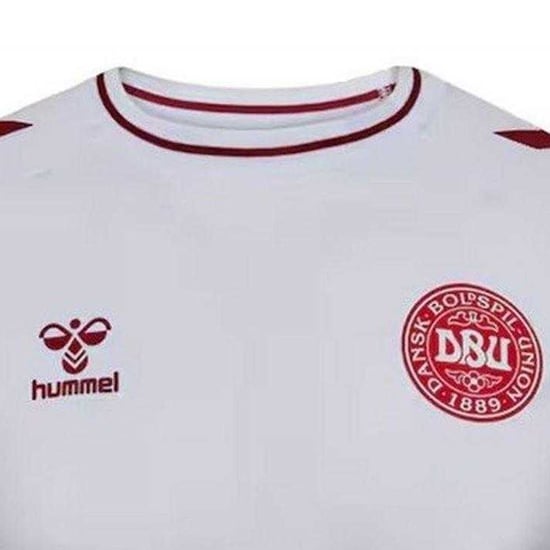 Hummel Mens 2025 Denmark Away Shirt (White) - Image 3