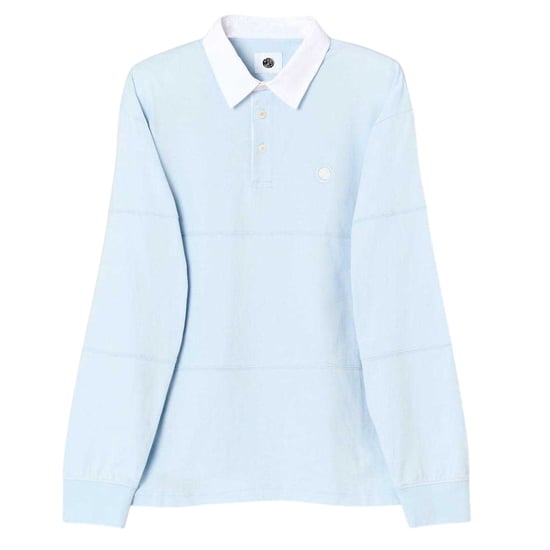 Pretty Green Mens Islington Rugby Shirt (Light Blue) - Image 2