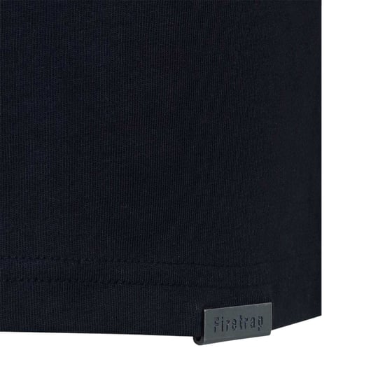 Firetrap Mens Logo Cotton T-Shirt (Black) - Image 3