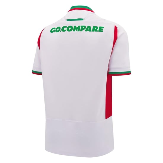 Macron Heren 24/25 Welsh Rugby Union uittenue (Wit, Groen) - Image 2