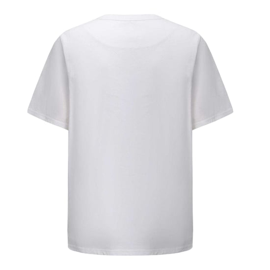 Pretty Green Mens Small Logo Cotton T-Shirt (White) - Image 2