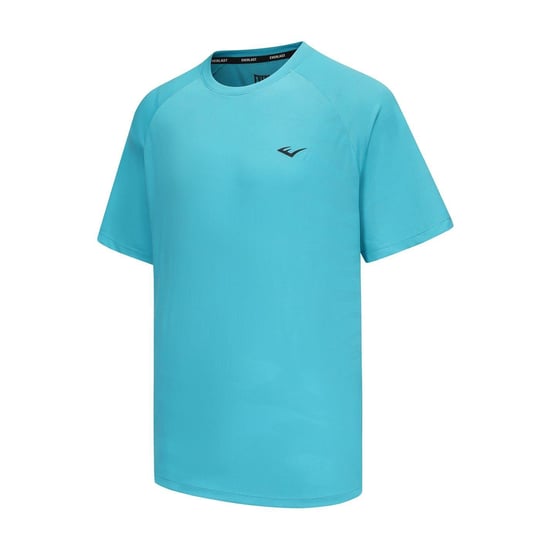 Everlast Heren borst Logo T-Shirt (Cyaan) - Image 2