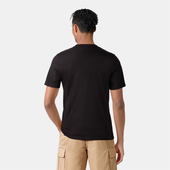 Lyle & Scott Mens Logo Cotton T-Shirt (Jet Black) - Image 4