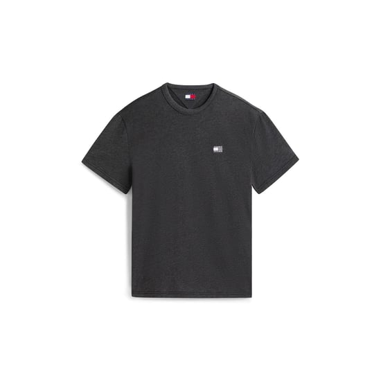 Tommy Jeans Heren Tonaal Badge T-shirt (Zwart) - Image 1