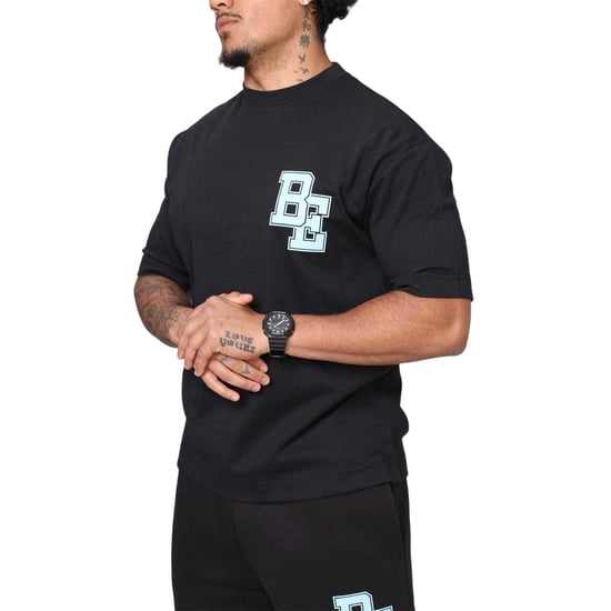 Blank Essentials Mens Collegiate Logo T-Shirt (Black) - Image 1