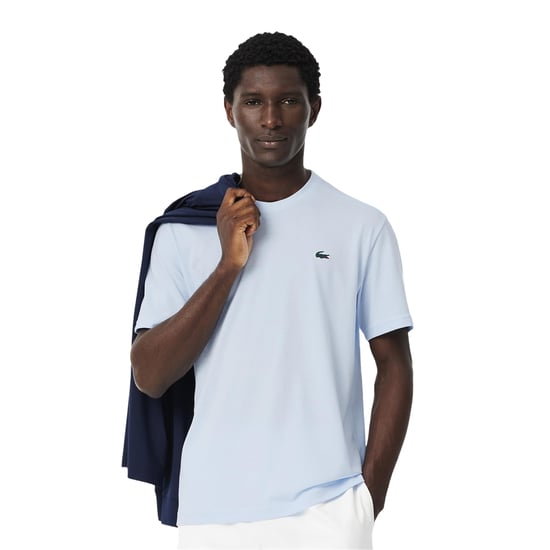 Lacoste Heren Geborduurd T-shirt met logo (Blauw) - Image 1