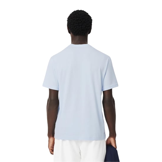 Lacoste Heren Geborduurd T-shirt met logo (Blauw) - Image 3