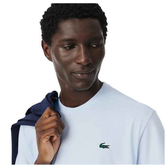 Lacoste Heren Geborduurd T-shirt met logo (Blauw) - Image 4