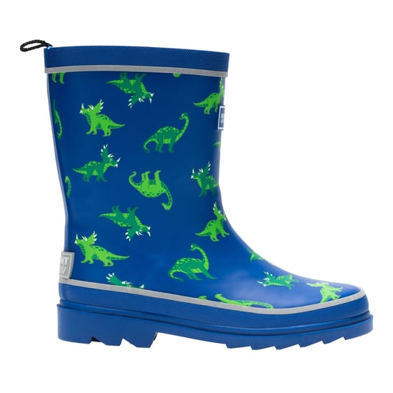 Regatta Childrens/Kids Mudplay III Dinosaur Wellington Boots (Blue Green) - Image 1